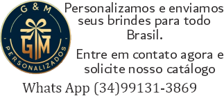 Pensou em personalizados? Pensou em G & M Personalizados! Não perca tempo entre em contato e solicite seu orçamento!